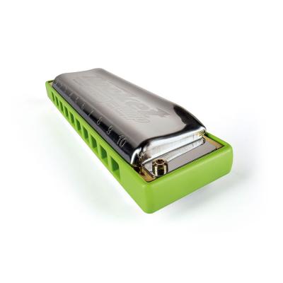 HOHNER ホーナー Rocket Amp 2015/20P F 10ホールハーモニカ ブルースハープ 斜めアングル画像