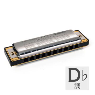 HOHNER ホーナー Big River Harp MS SERIES 590/20P D♭ 10ホールハーモニカ ブルースハープ