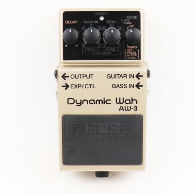 【中古】ダイナミックワウ エフェクター BOSS AW-3 Dynamic Wah ボス オートワウ ギターエフェクター ベースエフェクター