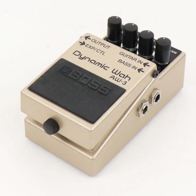 【中古】ダイナミックワウ エフェクター BOSS AW-3 Dynamic Wah ボス オートワウ ギターエフェクター ベースエフェクター 側面