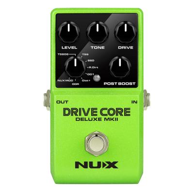 NUX ニューエックス Drive Core Deluxe MKII 8-way OD combination pedal オーバードライブ ギターエフェクター