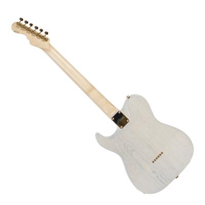 MOMOSE モモセ Limited Model MT-HOLLOW QT SP 25/E BK-B エレキギター 全体、背面