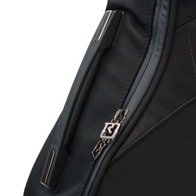 【訳あり】 REAL MISSION Venus D Black 防水 アコースティックギターケース アウトレット 取手部画像