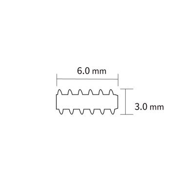 スカッド SCUD ST-SSM6H ミリ ニッケル サドル イモネジ 1.5mmレンチ対応 寸法図