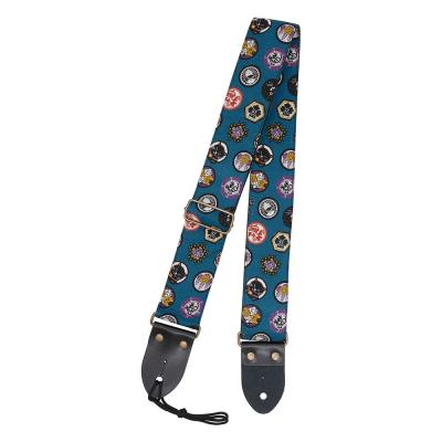 ARIA アリア SPS-2400Cq NV ネコ柄 ギターストラップ