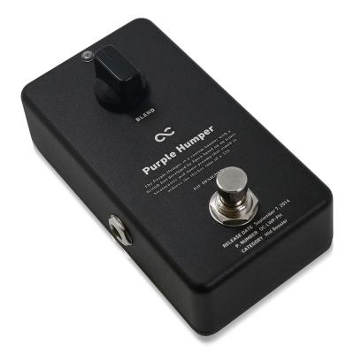 One Control ワンコントロール LWP Series Purple Humper Solder Free Pedal Kit ブースター 自作キット ギターエフェクター 完成後全体