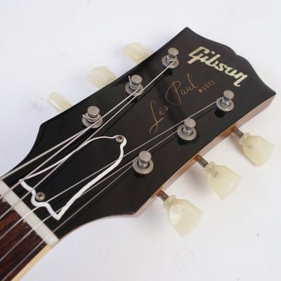 【中古】 エレキギター Gibson Custom Shop Historic Collection 1959 Les Paul Reissue Lemon Burst 2013年製 Mod. Grey Tigerコンデンサー装着済 3.98kg ギブソン レスポール ヘッド