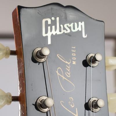 【中古】 エレキギター Gibson Custom Shop Historic Collection 1959 Les Paul Reissue Lemon Burst 2013年製 Mod. Grey Tigerコンデンサー装着済 3.98kg ギブソン レスポール ヘッド