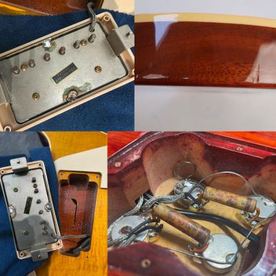 【中古】 エレキギター Gibson Custom Shop Historic Collection 1959 Les Paul Reissue Lemon Burst 2013年製 Mod. Grey Tigerコンデンサー装着済 3.98kg ギブソン レスポール ピックアップ