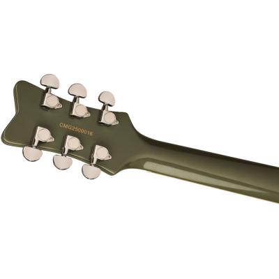 GRETSCH グレッチ Streamliner Jet Club 1 Pickup Olive Drab エレキギター ヘッドバック画像