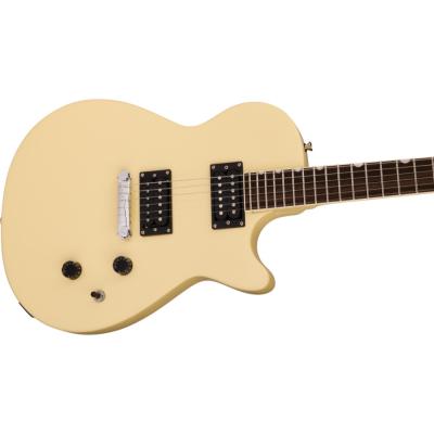 GRETSCH グレッチ Streamliner Jet Club Aged White エレキギター ボディ斜めアングル画像