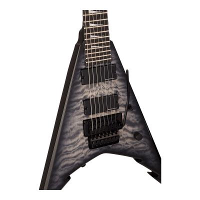 Jackson ジャクソン Pro Series Signature Corey Beaulieu King V KV7Q Transparent Black 7弦エレキギター ボディ