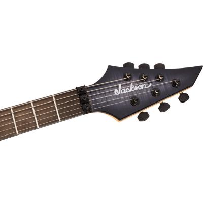 Jackson ジャクソン Pro Plus Signature Chris Broderick Soloist 6 Transparent Black エレキギター ヘッド画像
