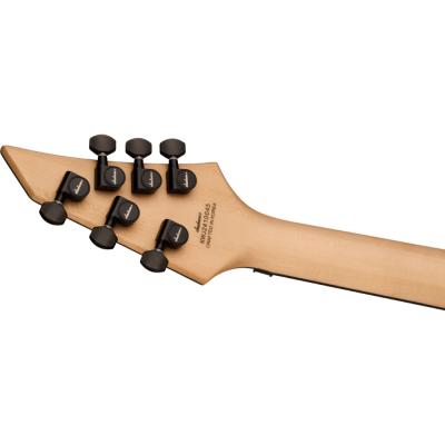Jackson ジャクソン Pro Plus Signature Chris Broderick Soloist 6 Transparent Black エレキギター ヘッドバック画像
