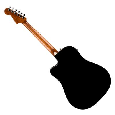 Fender フェンダー California Standard Redondo CE Black エレクトリックアコースティックギター バック画像
