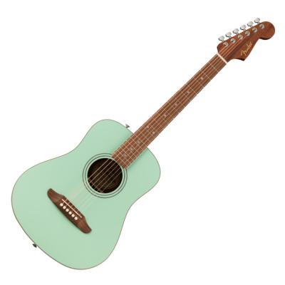 Fender フェンダー California Standard Redondo Mini with Bag Surf Green アコースティックギター