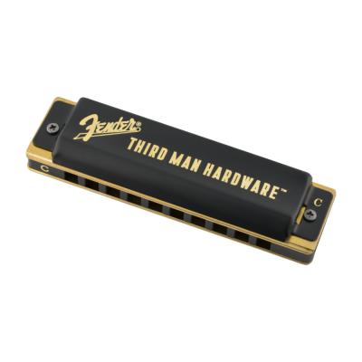 Fender フェンダー Fender x Third Man Hardware Harmonica Black C調 10穴ダイアトニックハーモニカ ブルースハープ