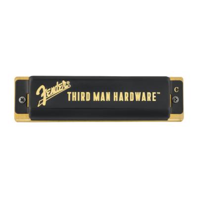 Fender フェンダー Fender x Third Man Hardware Harmonica Black C調 10穴ダイアトニックハーモニカ ブルースハープ トップ画像