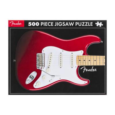 Fender フェンダー 500piece Stratocaster Puzzle ストラトキャスターパズル 箱表面画像