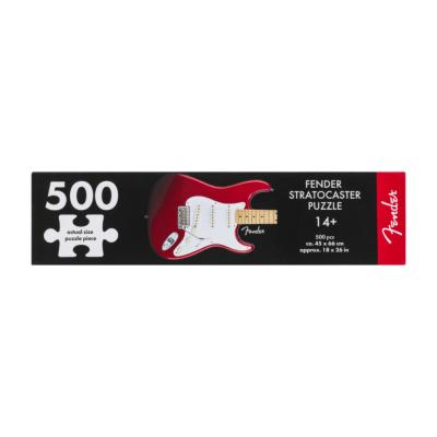 Fender フェンダー 500piece Stratocaster Puzzle ストラトキャスターパズル 箱側面画像1