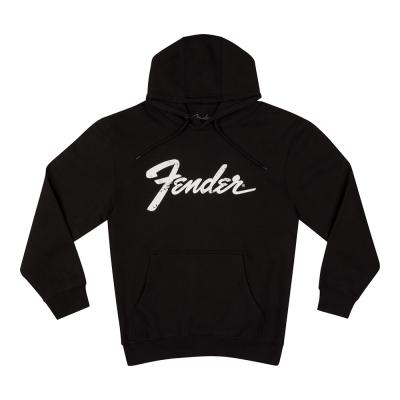 Fender フェンダー Logo Date Back Hoodie Black XXLサイズ 長袖 パーカー フーディ