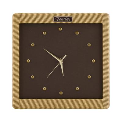Fender フェンダー Tweed Wall Clock ツイードデザイン 壁掛け時計 ウォールクロック