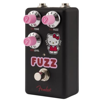 Fender フェンダー x Hello Kitty Black Fuzz Pedal ファズ ギターエフェクター 右サイド画像