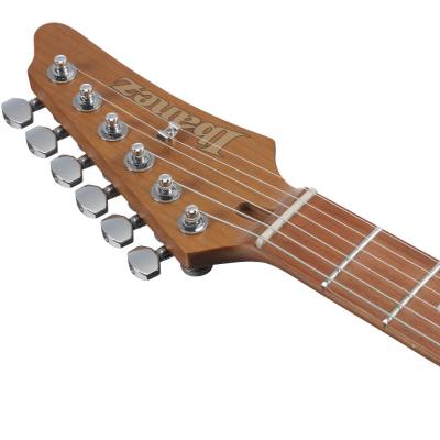 IBANEZ アイバニーズ AZ22S1F-TKS Transparent Black Sunburst エレキギター ヘッド画像