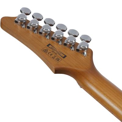 IBANEZ アイバニーズ AZ22S1F-TKS Transparent Black Sunburst エレキギター ヘッドバック画像