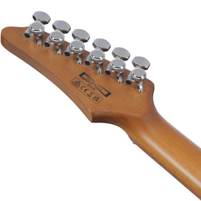 IBANEZ アイバニーズ AZ24S1F-TKS Transparent Black Sunburst エレキギター ヘッドバック画像