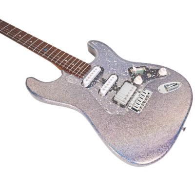 Mooer ムーアー MSC50 Pro Magic Crystal エレキギター ボディ斜めアングル画像2