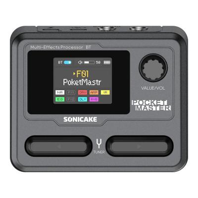 ソニケーキ Sonicake Pocket Master QME-10BK ブラック マルチエフェクター