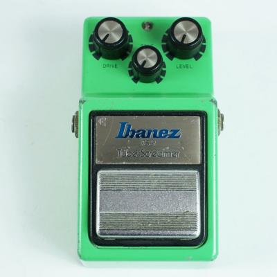 【中古】IBANEZ アイバニーズ TS9 Tube Screamer 1980s JRC2043DD #136237 ブラックラベル チューブスクリーマー ギターエフェクター