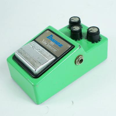 【中古】IBANEZ アイバニーズ TS9 Tube Screamer 1980s JRC2043DD #136237 ブラックラベル チューブスクリーマー ギターエフェクター 側面