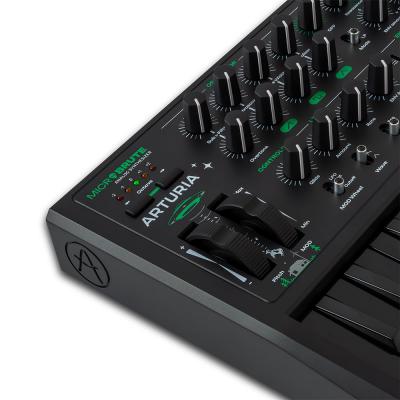 シンセサイザー Arturia MicroBrute UFO アナログモノフォニックシンセサイザー アートリア コントロール、鍵盤など