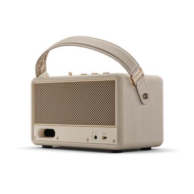 MARSHALL マーシャル Kilburn III CREAM ワイヤレススピーカー クリーム Bluetoothスピーカー リア斜めアングル画像