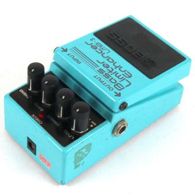 【中古】 リミッター エフェクター BOSS LMB-3 Bass Limiter Enhancer ベースエフェクター リミッターエンハンサー 左サイド