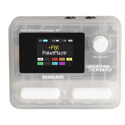 ソニケーキ Sonicake Pocket Master QME-10TWH クリアホワイト マルチエフェクター