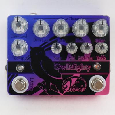 【中古】 ベースプリアンプエフェクター Vivie OwlMighty 正面