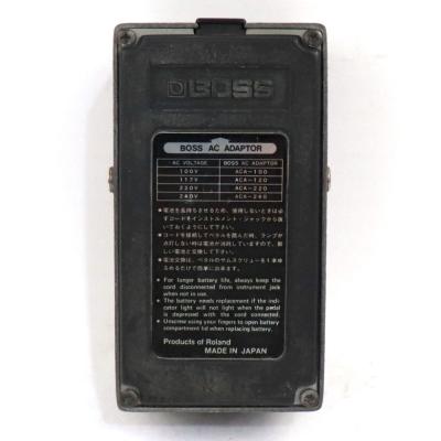 【中古】 ヘビーメタル エフェクター BOSS HM-2 Heavy Metal Made in Japan ディストーション ギターエフェクター 底面