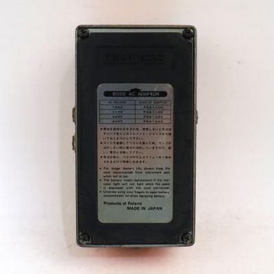 【中古】 ターボディストーション エフェクター BOSS DS-2 Turbo Distortion Made in Japan 日本製 ギターエフェクター 裏面