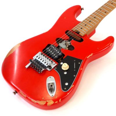 【訳あり】 EVH Frankenstein Relic Series Maple Fingerboard Red エレキギター アウトレット コントロール側