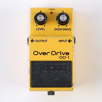 【中古】 オーバードライブ エフェクター BOSS OD-1 Over Drive 1982年製 ギターエフェクター