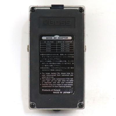【中古】 ノイズゲート エフェクター BOSS NF-1 Noise Gate Made in Japan ギターエフェクター 裏面