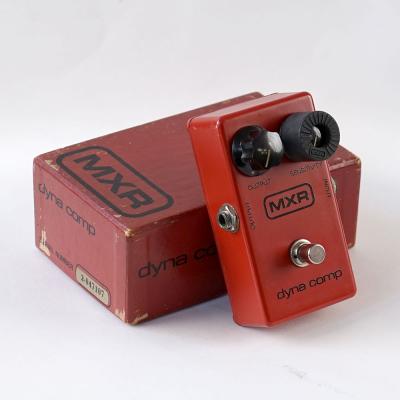 【中古】コンプレッサー エフェクター MXR DYNA COMP Block Logo 1980年製 ダイナコンプ ギターエフェクター