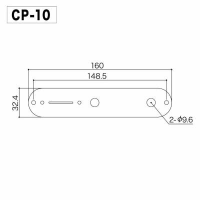 ゴトー GOTOH CP-10C コントロールプレート クローム 解説