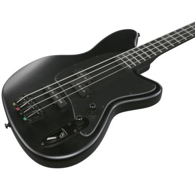 IBANEZ アイバニーズ TMB420B-BKF Talman Bass Black Flat エレキベース ボディ斜めアングル画像