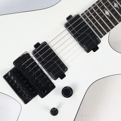 【訳あり】 B.C.Rich WARLOCK EXTREME 7 with Floyd Rose Gloss White(White Pearl) 7弦エレキギター アウトレット 詳細画像
