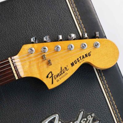 【中古】FENDER フェンダー Mustang Blonde ムスタング 1978年製 エレキギター ヘッド画像