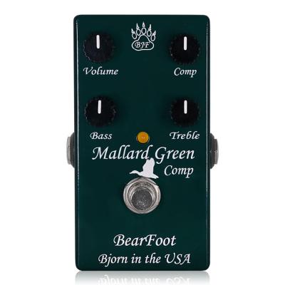 BearFoot FX ベアフットエフェクツ Mallard Green Comp コンプレッサー ギターエフェクター